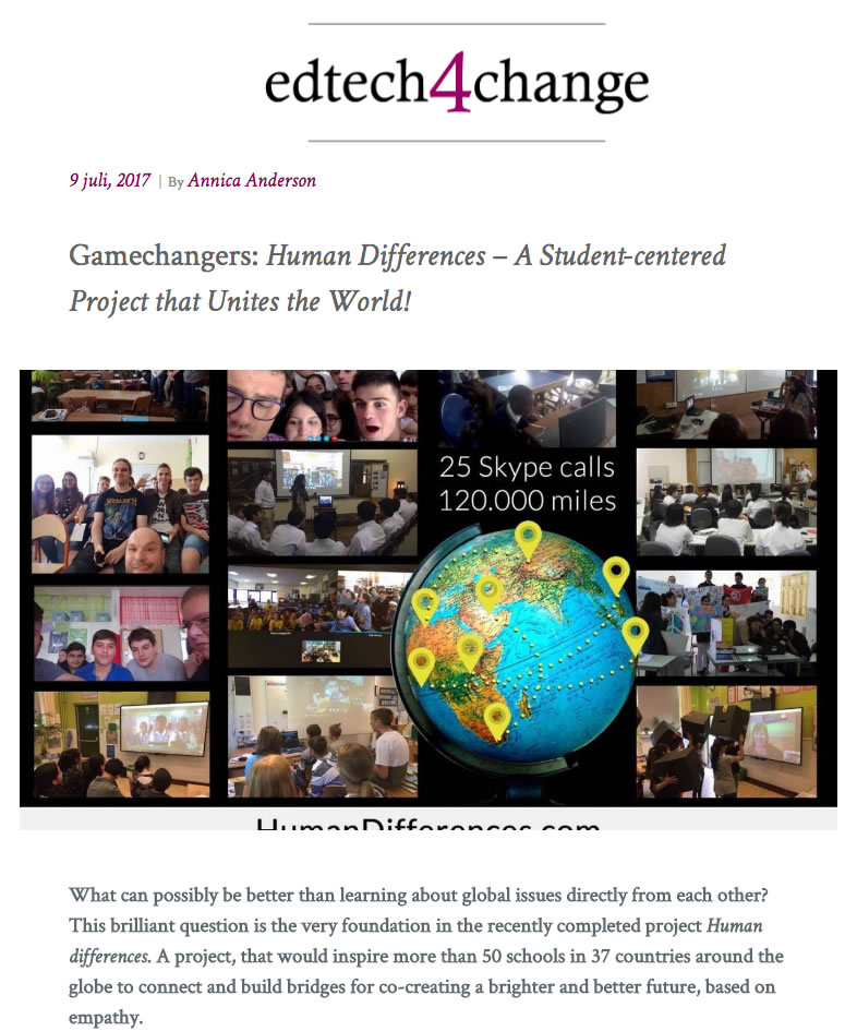 Human Differences project - Swedish magazine